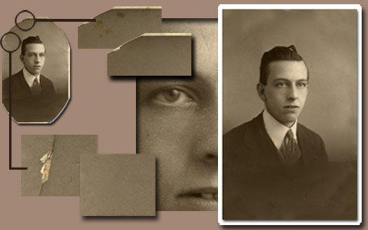 Old Black and White and Sepia Photo Restoration