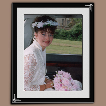 Wedding Bride Snapshot Newcastle Civic Centre 1980's